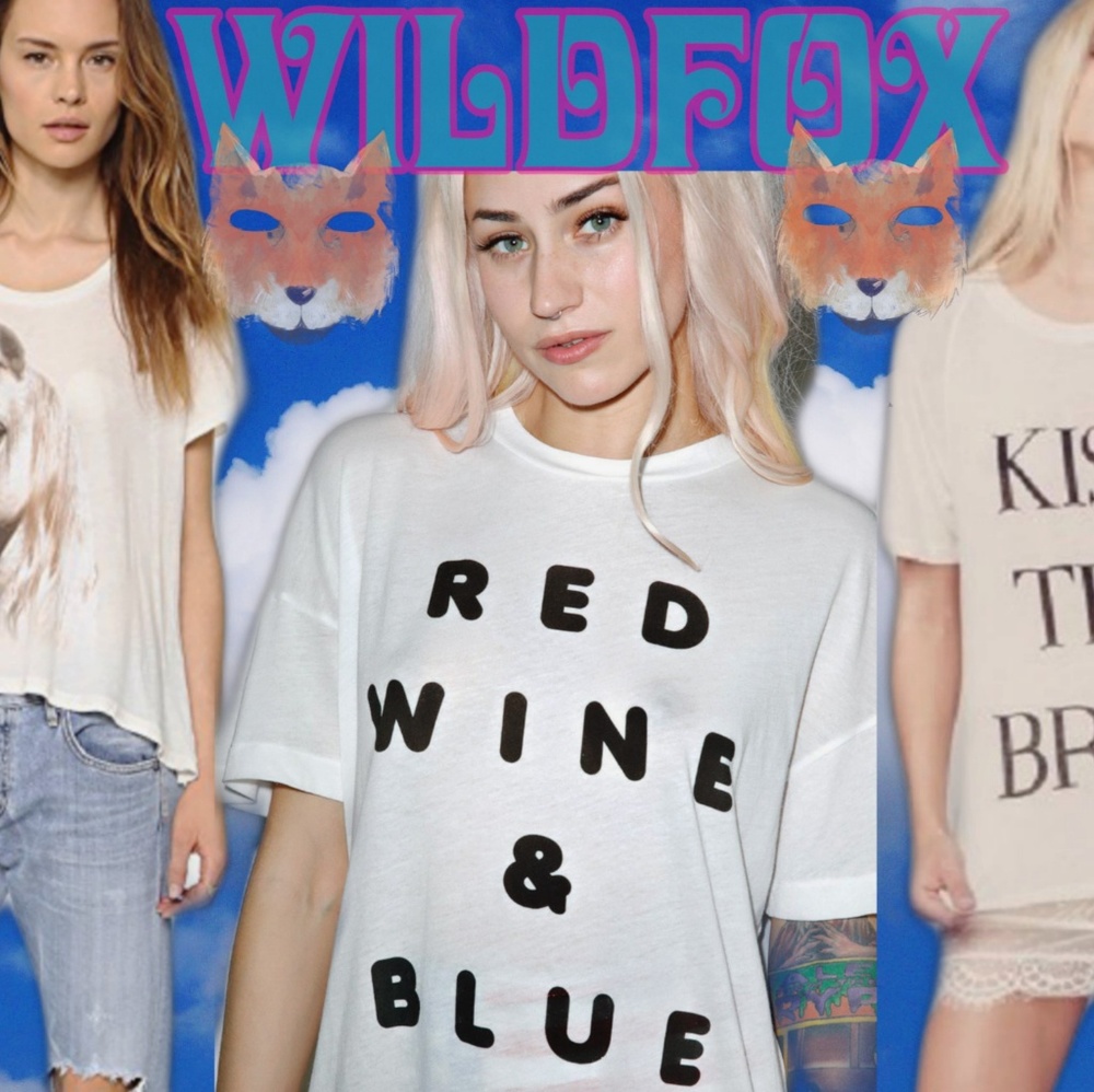 🐰🐰 BUNDLE WILDFOX TEES🐰🐰